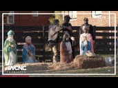 Man dismantles Charlotte church's Nativity scene depicting ICE agents arresting the Holy Family