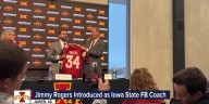 Jimmy Rogers is excited to be closer to family at Iowa State