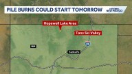 Pile burning set to begin near Taos Ski Valley and Hopewell Lake