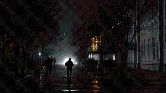 In the dark and under fire, Ukraine strains to keep the lights on
