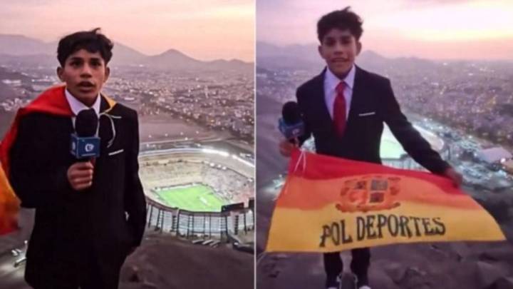 Pol Deportes: el niño peruano que narró la Libertadores desde un cerro y conmovió a Sudamérica