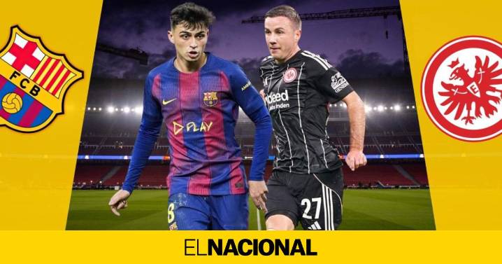 Barça - Eintracht de Frankfurt: horario y dónde ver por TV el partido de la 6ª jornada de la Champions League