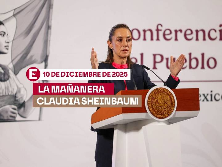 La Mañanera de Sheinbaum: Resumen de la conferencia hoy 10 de diciembre de 2025