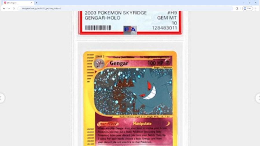 2003 Pokemon card is GameStop's most expensive trade