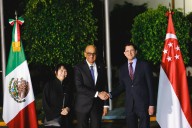 Presidente de Singapur llega a México para reunión con Sheinbaum