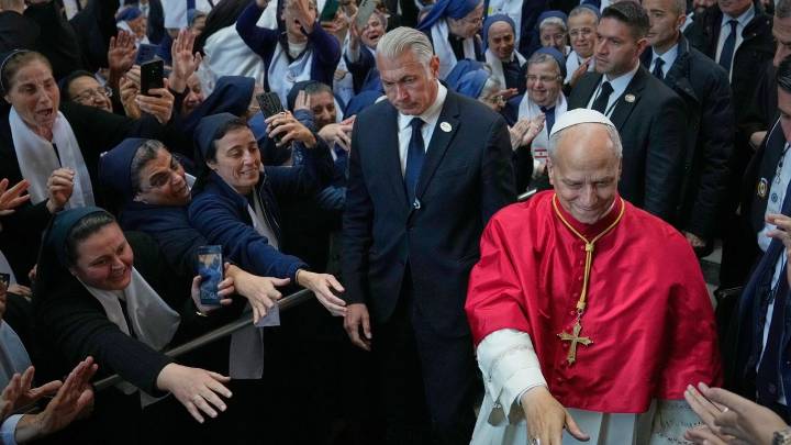 The Latest: Pope Leo celebrates Lebanon's interfaith coexistence as he visits holy sites