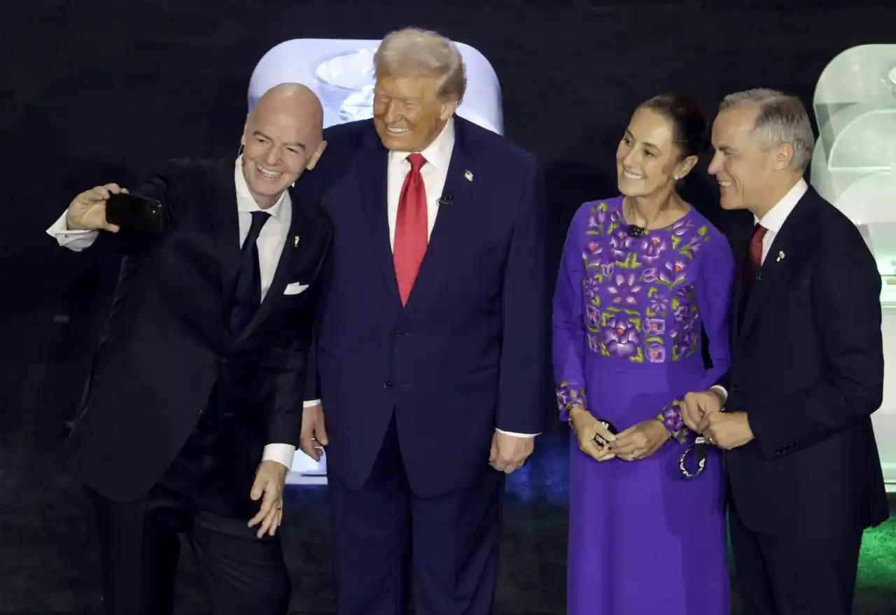 Sorteo del Mundial 2026: Trump y Sheinbaum coinciden por primera vez
