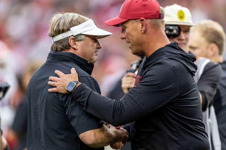 No. 3 Georgia will be looking to end No. 10 Alabama’s rivalry dominance in SEC championship game