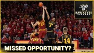 RAPID REACTION:  Hawkeyes Go Toe-to-Toe with #4 Iowa State But FALL Short—Signature Win Eludes Hawks