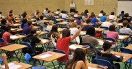 Several GCSE and A-level exams could be taken on screen from 2030