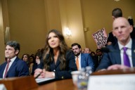 'The power of Christ compels you!' Screaming protester interrupts Kristi Noem amid hearing