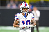 Who Should I Start for Fantasy Football Week 14? Alec Pierce, Rome Odunze, Terry McLaurin, Khalil Shakir, Zay Flowers, Kareem Hunt, D'Andre Swift, Kenneth Walker III, Jordan Mason, Jaylen Waddle