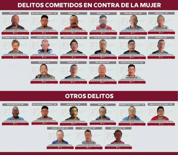 Ejecuta Fiscalía de Nayarit 27 órdenes de aprehensión éste 12 de diciembre