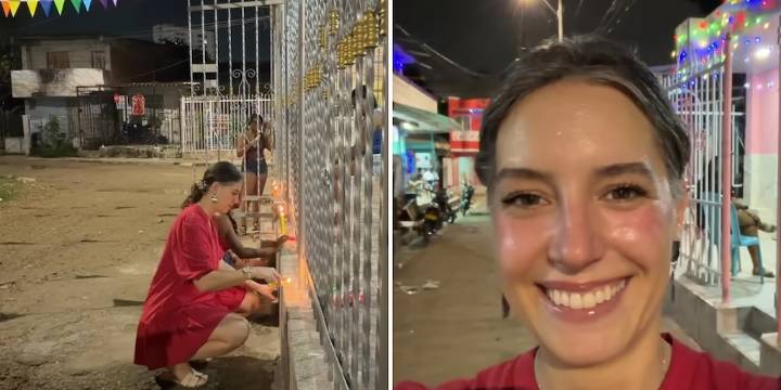 “Quiero vivir aquí”: la mujer italiana que abandonó su país para pasar una Navidad en Cartagena