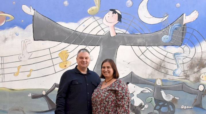 Mari Cruz y Arturo, las almas franciscanas de la Navidad taranconera