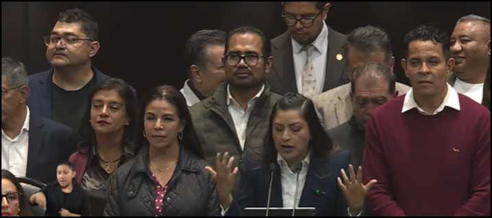 Oposición vota contra sus propias reservas en dictamen por explotación de agua, acusa diputada Rivera Vivanco