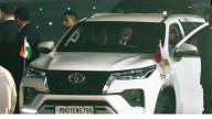 PM Modi, Putin Travel Together In Toyota Fortuner With Mumbai Number Plate From Delhi Airport