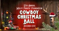 Join The Muley Fanatic Foundation for their 12th Annual Cowboy Christmas Ball