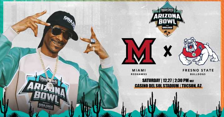 2025 Snoop Dogg Arizona Bowl Tickets on Sale