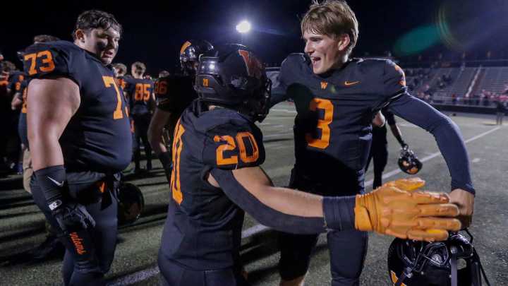 Grady Lenn, Patrick Greisen and classmates sign national letters of intent