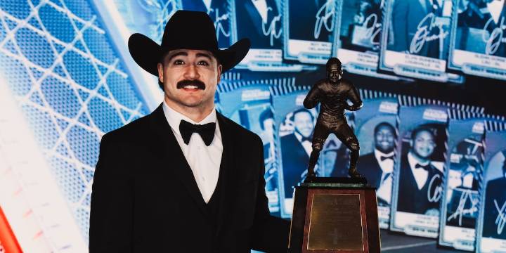 Jacob Rodriguez named 2025 Bronko Nagurski Trophy winner