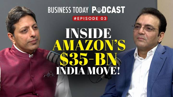 #BusinessTodayPodcast | #Episode03: Amazon’s $35-Bn India Bet: Jobs, AI, Exports & Jeff Bezos