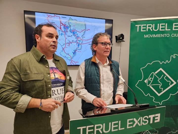 Teruel Existe exige una moratoria en los proyectos de renovables de Forestalia