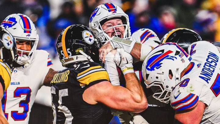 NFL: Josh Allen impone récord de anotaciones en triunfo de Bills sobre Steelers