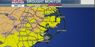 Slight improvement in the drought for Eastern NC