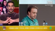 VÍDEO | Juan Sanguino explica lo que se sabe hasta ahora del hijo que esperan Fernando Alonso y Melissa Jiménez