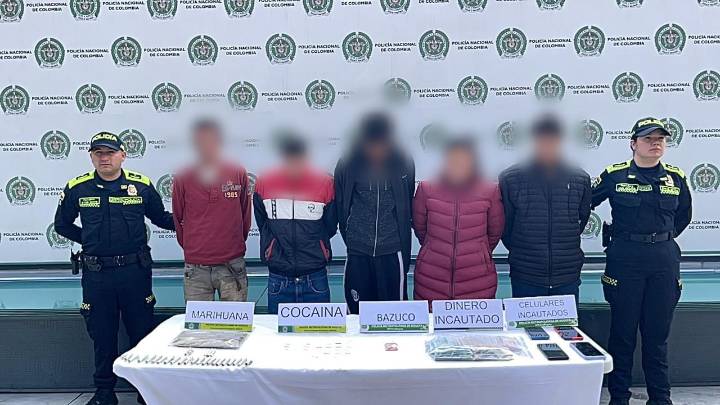 Cayó el grupo delincuencial 'Juarez': traficaban drogas en Bogotá