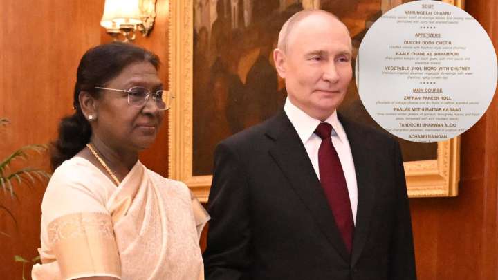 From Gucchi Doon Chetin to Badam ka Halwa: Inside the vegetarian banquet for Putin at Rashtrapati Bhavan