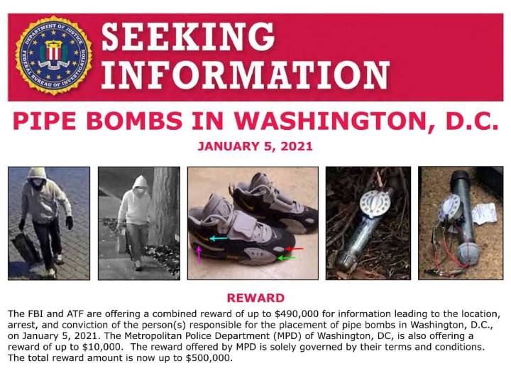D.C. pipe bomb susbec said to have confessed to investigators
