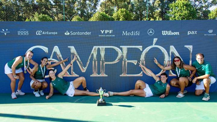Premio de $ 10.000.000. ¡Ferro campeón! A 100 años de su primera corona, Oeste se coronó en el interclubes femenino de tenis