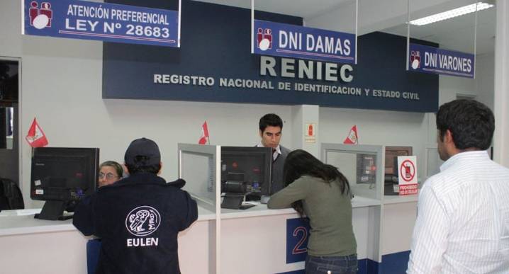 Reniec atenderá con normalidad este 8 y 9 de diciembre a pesar de los feriados