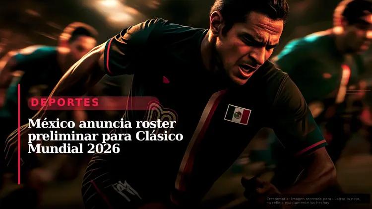 México presenta su preroster de 35 jugadores para el Clásico Mundial 2026