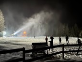 All smiles at the North Bay Nordic Ski Club due to early start