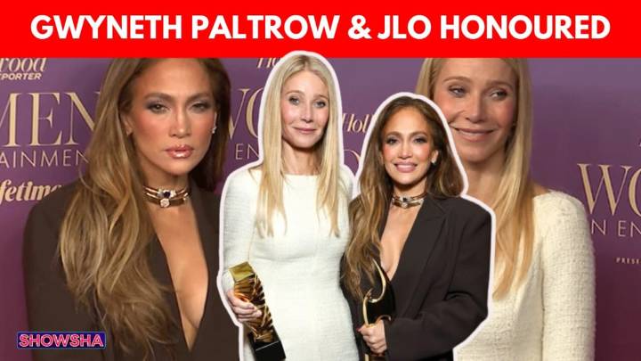 JLo & Gwyneth Paltrow Honoured At Women In Entertainment Gala, Stars Share Powerful Insights I N18G