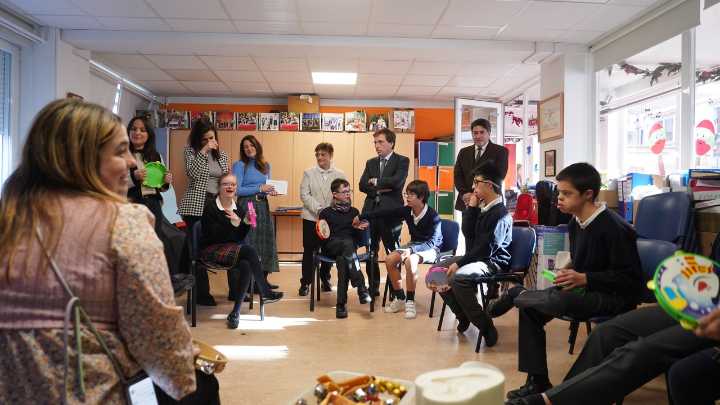 Un colegio de Hortaleza, ejemplo de inclusión en Madrid