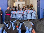 Maru Campos inaugura con nacimiento rarámuri exposición de 100 pesebres en el Vaticano