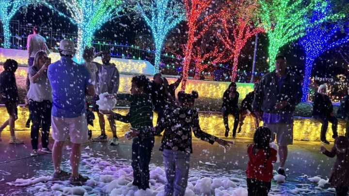 Enjoy lights, snow, s'mores and more at Amarillo Botanical Gardens
