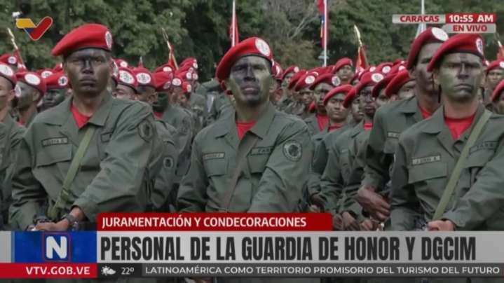 Más de 1 mil nuevos soldados de la Guardia de Honor prestaron juramento este sábado en Fuerte Tiuna