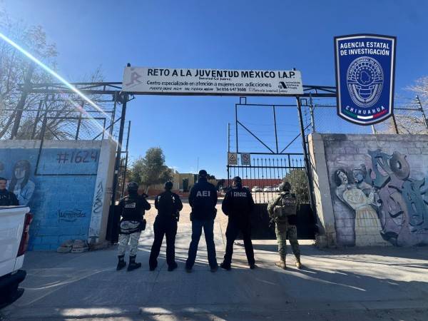 Operativo en centros de rehabilitación deja una detenida
