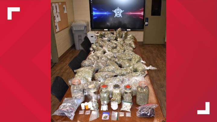 Hardin County business owner arrested after search uncovers over 50 pounds of marijuana, other drugs, firearms