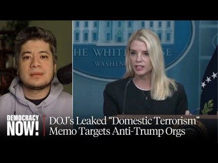 Pam Bondi Plans To Treat Anti-Trump Activists As Domestic Terrorists