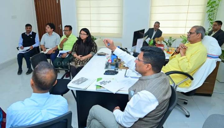Dy CM Singh Deo Reviews Progress On Speciality Rice And Millet Factory Project