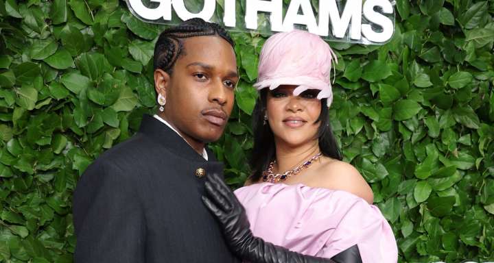 Rihanna Goes Pretty in Pink as She Supports A$AP Rocky at Gotham Awards 2025 | ASAP Rocky, Rihanna