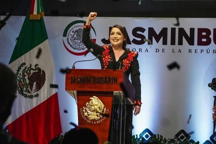 Informe de Jasmin Bugarín firme rumbo a la gubernatura