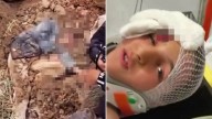 Rescuers dig up and save kidnapped boy after he was buried alive
