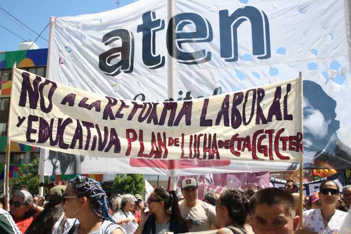 Jornada de lucha contra la reforma laboral y por salarios